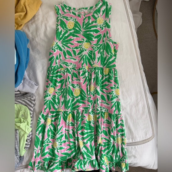 Crewcuts Other - Crewcuts Pink and Green Sleeveless Dress
